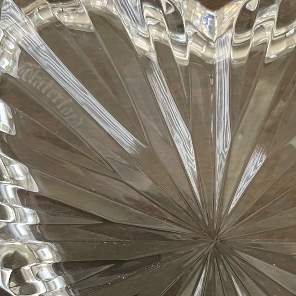 Waterford Crystal Heart Shaped Trinket Dish - Picture 6 of 6